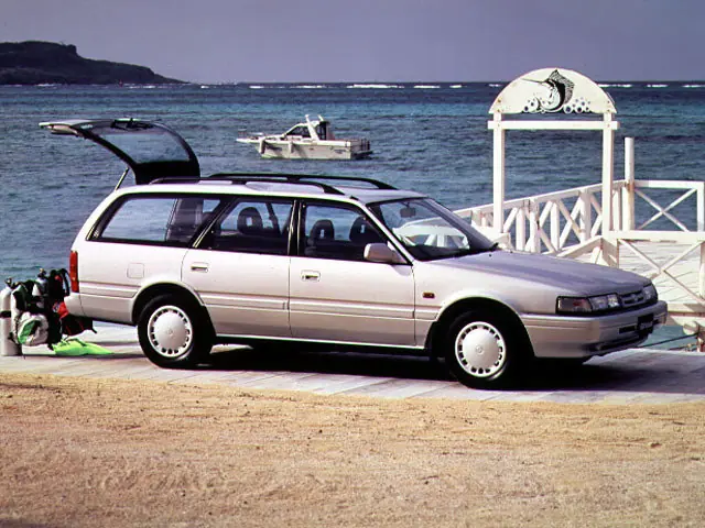 Mazda 626 (GV) 3 поколение, рестайлинг, универсал (06.1992 - 07.1997)